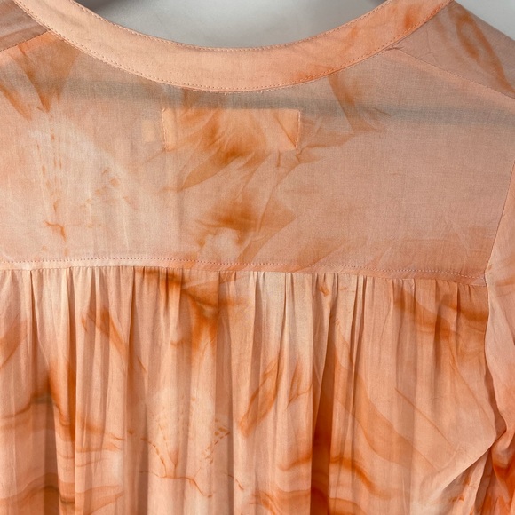 Cabo Gypsy Tie Dye Boho Shirtdress - Picture 5 of 8